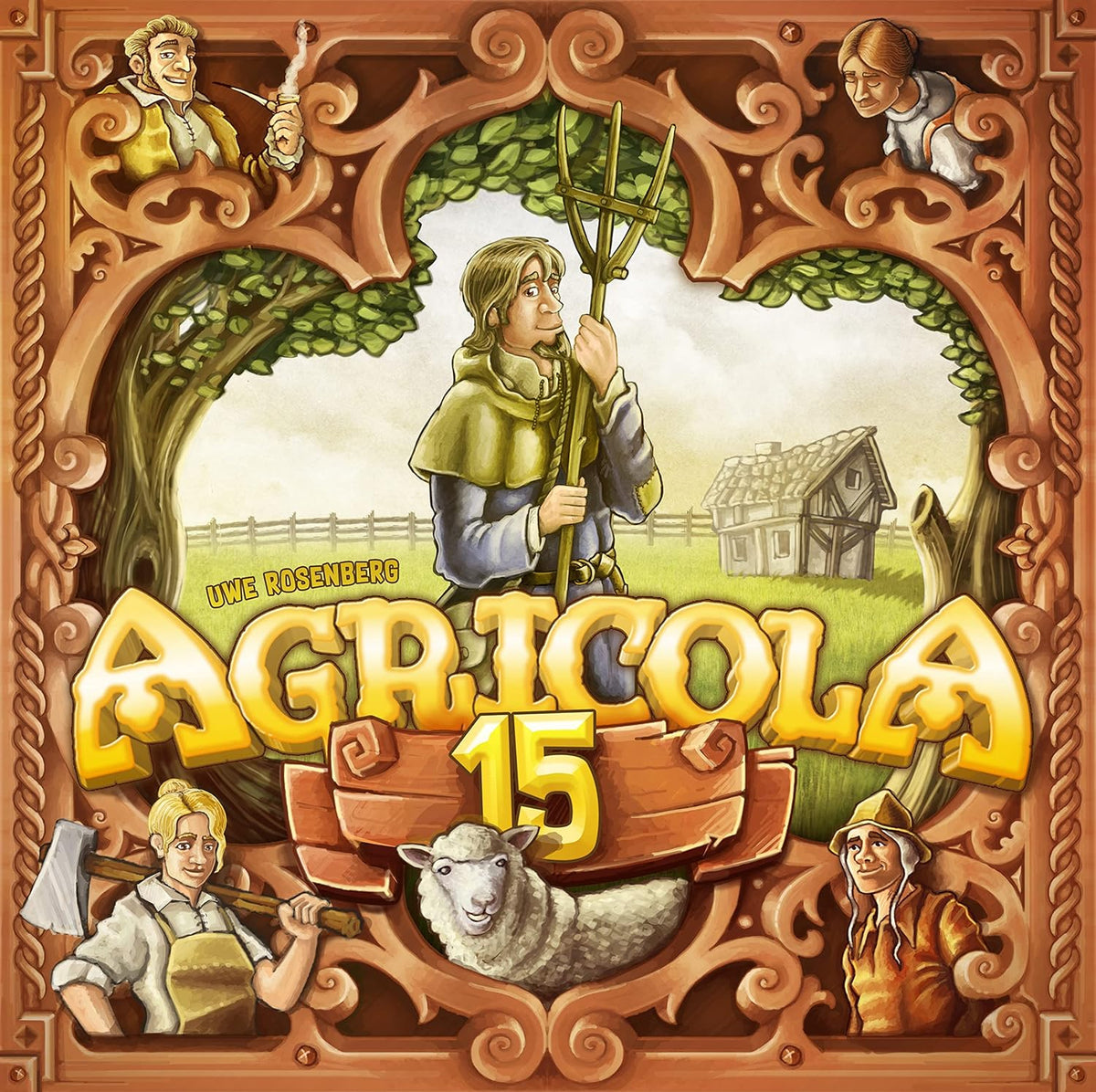 Brettspiel Agricola. 15 Jahre Jubiläumsbox