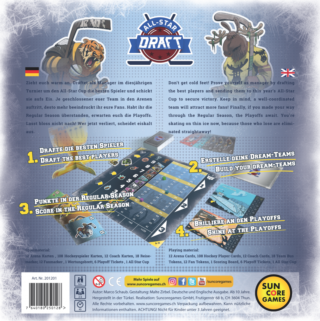 Board Game All-Star Draft (German Version)