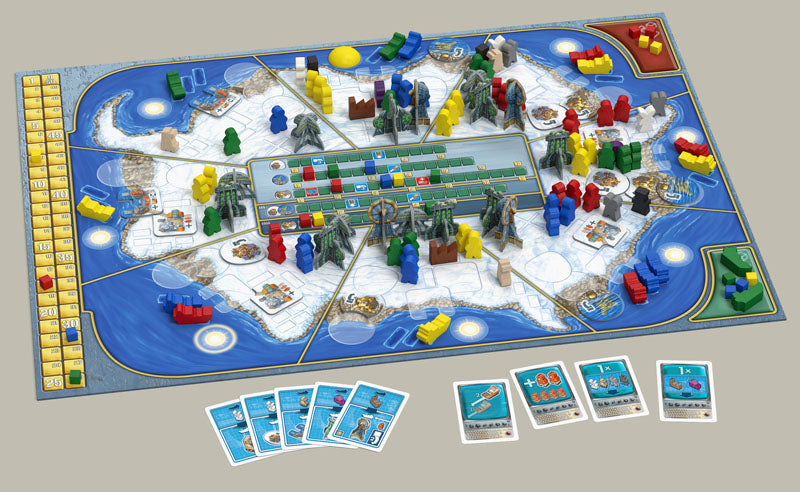 Board Game Antarctica (German Version)