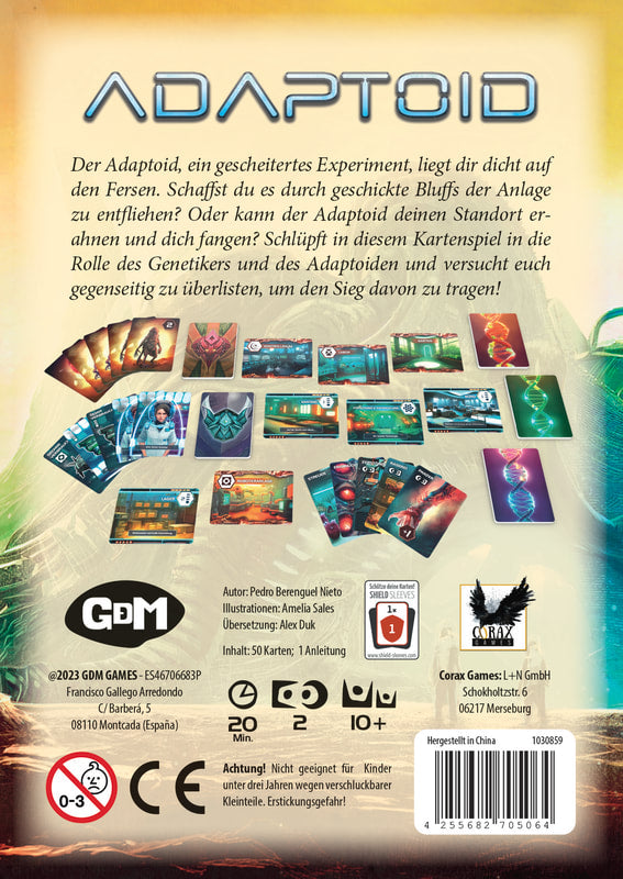Board Game Adaptoid (German Version)