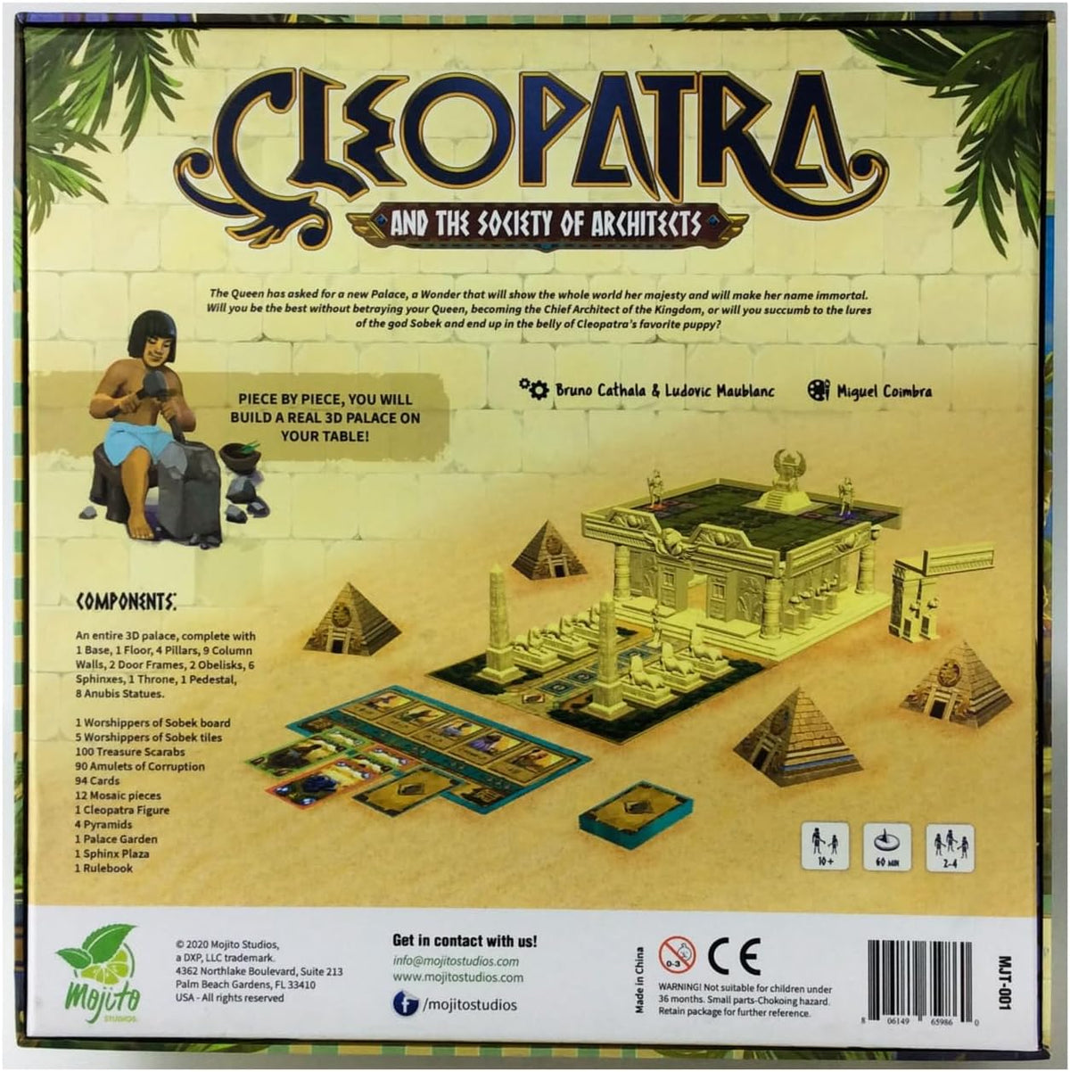 Board game Cleopatra and the Society of Architects. Deluxe Edition (English Version)