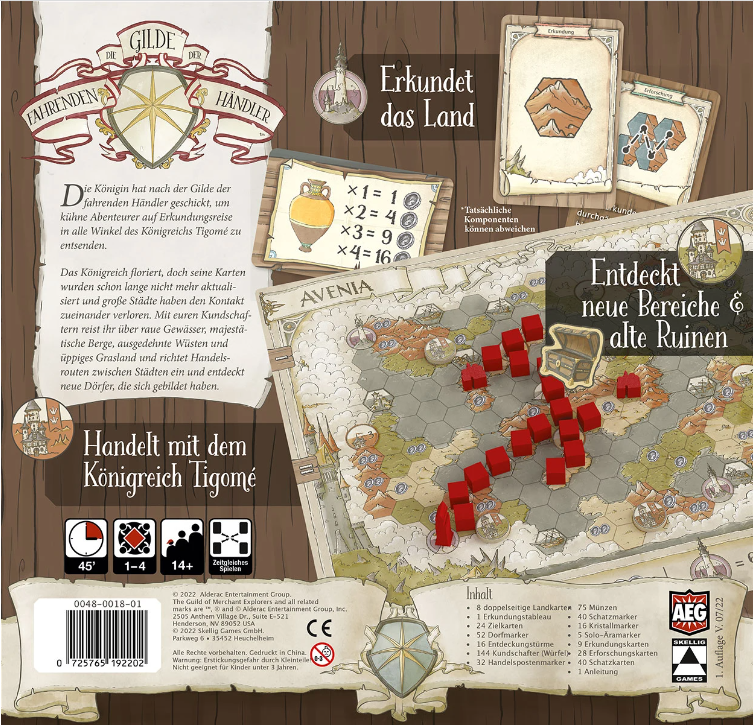 Brettspiel Die Gilde der Fahrenden Händler (Deutsche Version)