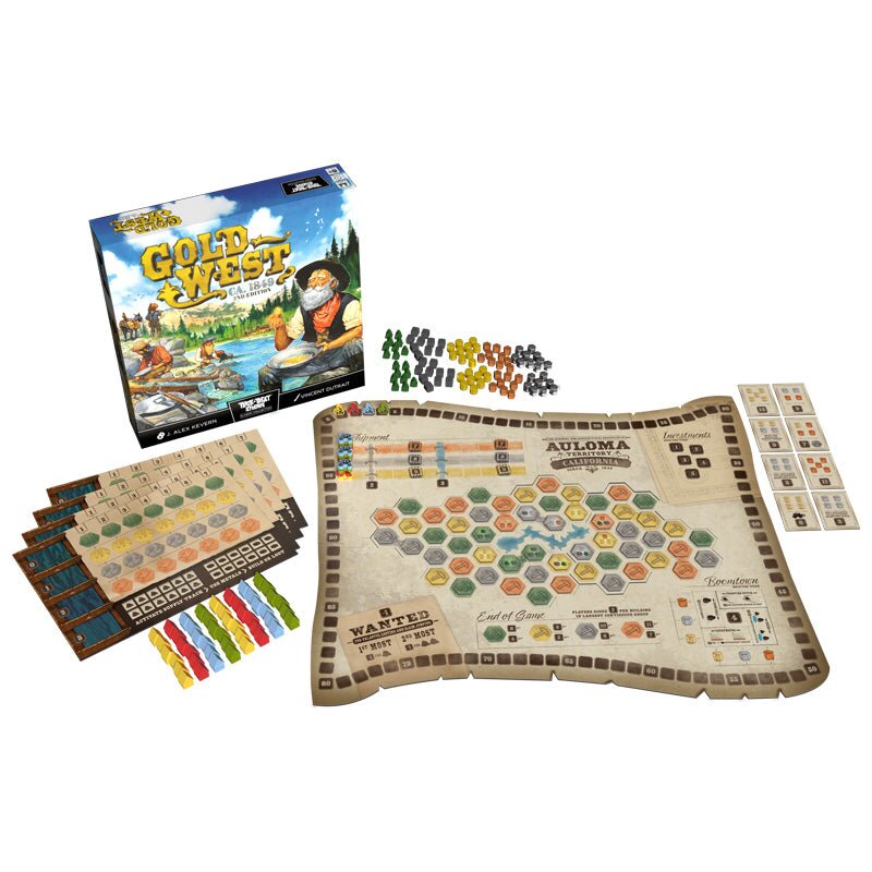 Brettspiel Gold West. Second Edition (Englische Version)