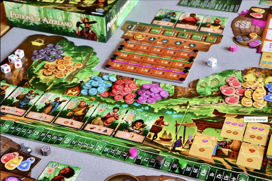Board Game Potions of Azerland (English Version)