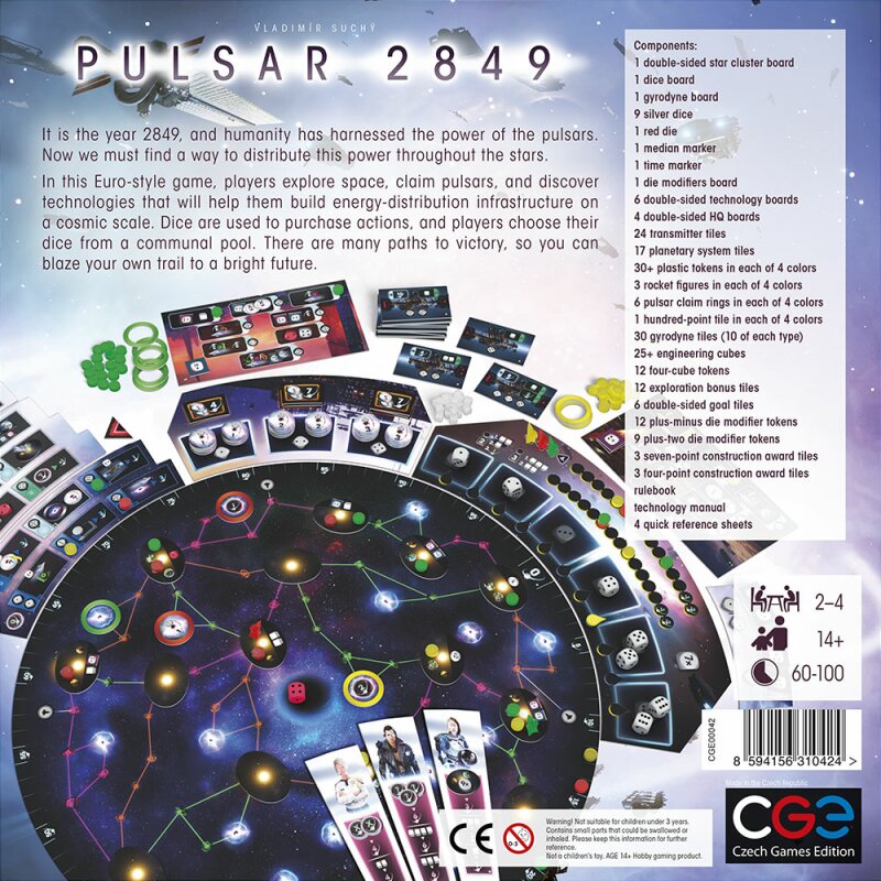 Board Game Pulsar 2849 (English Version)
