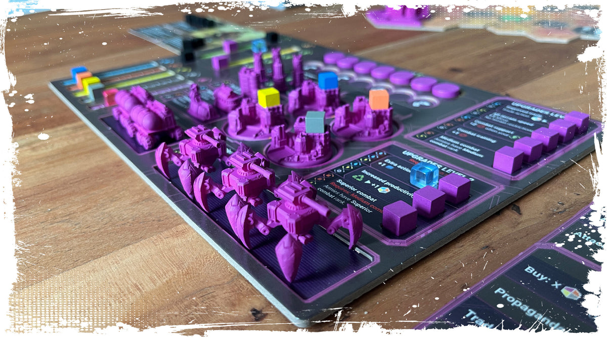 Brettspiel Rise of the Wastelands. Deluxe (Englische Version)