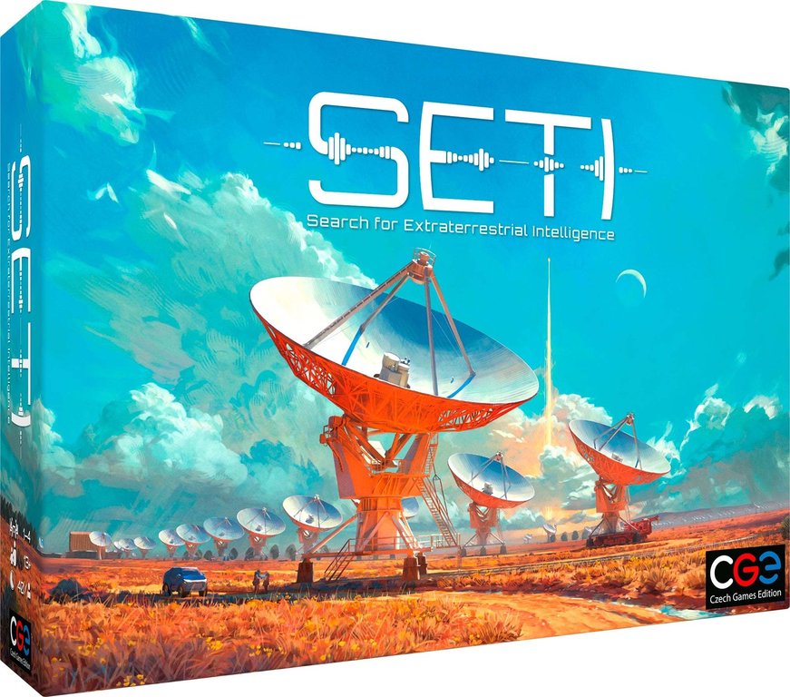Brettspiel Seti. Search for Extraterrestrial Intelligence (Englische Version)