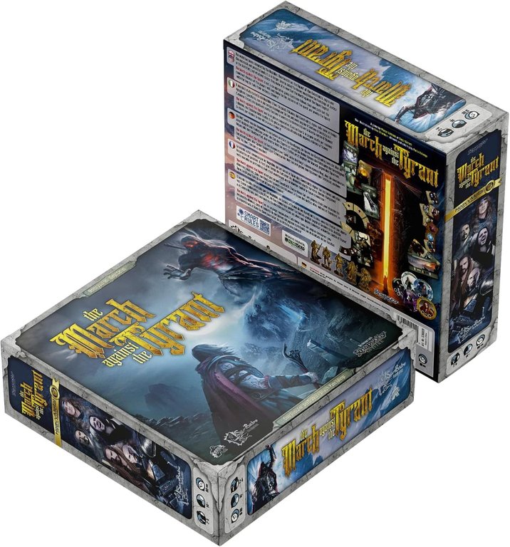 Brettspiel The March against the Tyrant. Rhapsody of Fire (DE/EN/ES/FR/IT) (Deutsche Version)