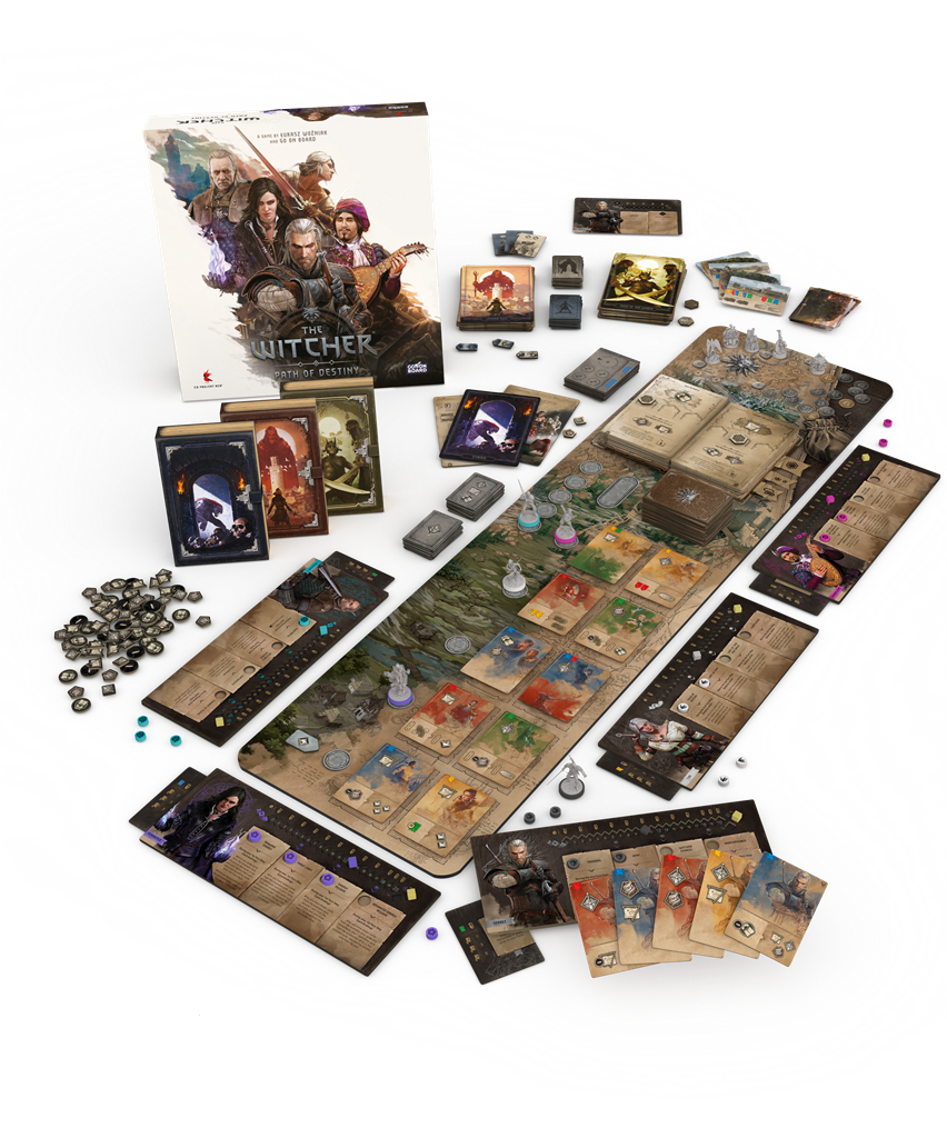 Brettspiel The Witcher. Path of Destiny. Deluxe Edition (Englische Version)