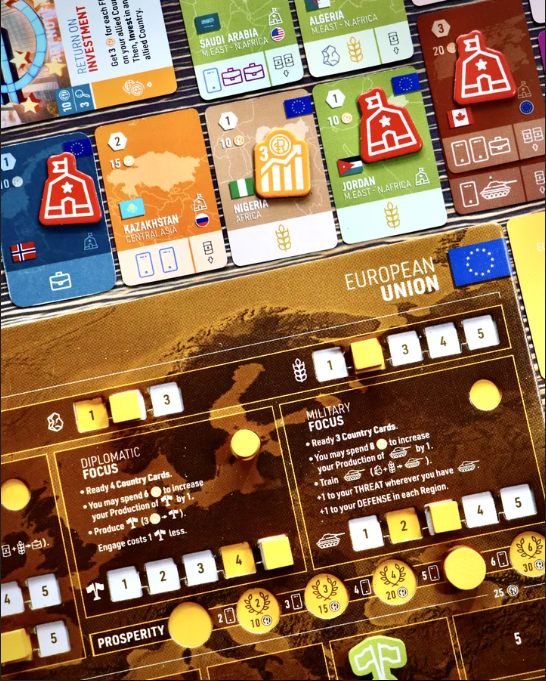 Brettspiel World Order (Englische Version)