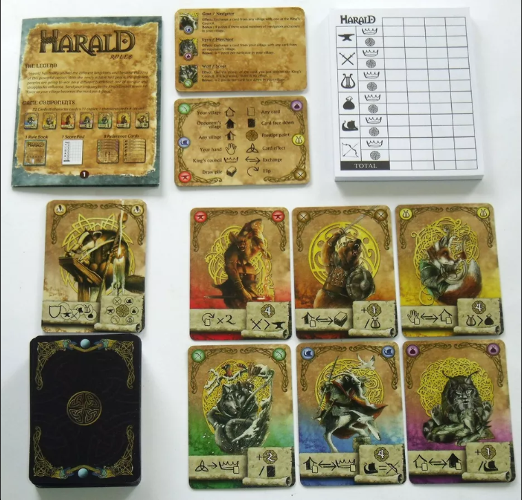 Board Game Harald (English Edition)