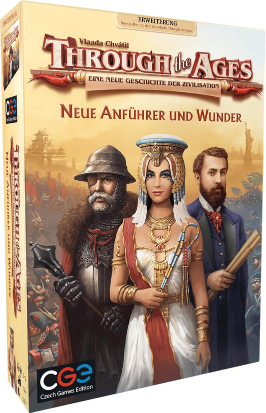 Jeu de société Through the Ages: De nouveaux chefs et de nouvelles merveilles