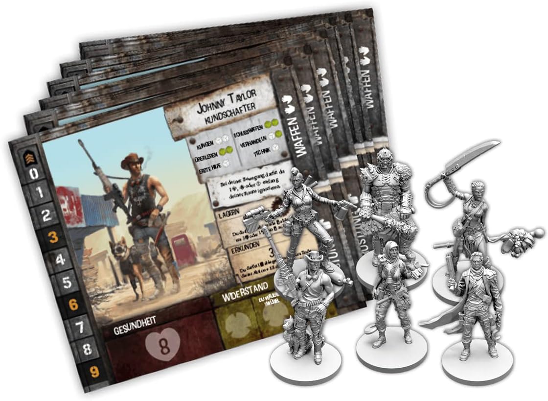 Brettspiel Waste Knights (Deutsche Version)