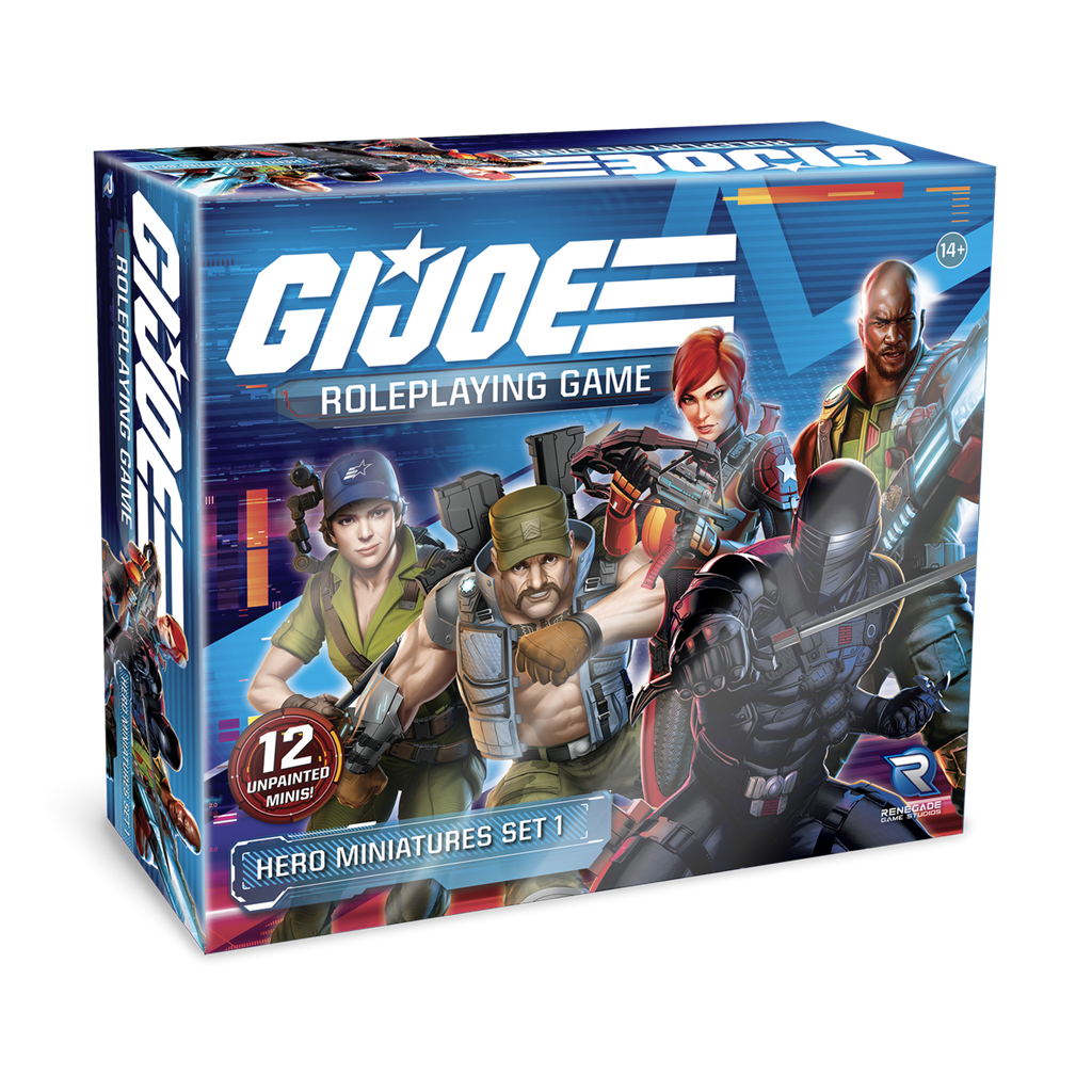 Board Game G.I. JOE ROLEPLAYING GAME. HERO MINIATURES SET 1 (English Edition)