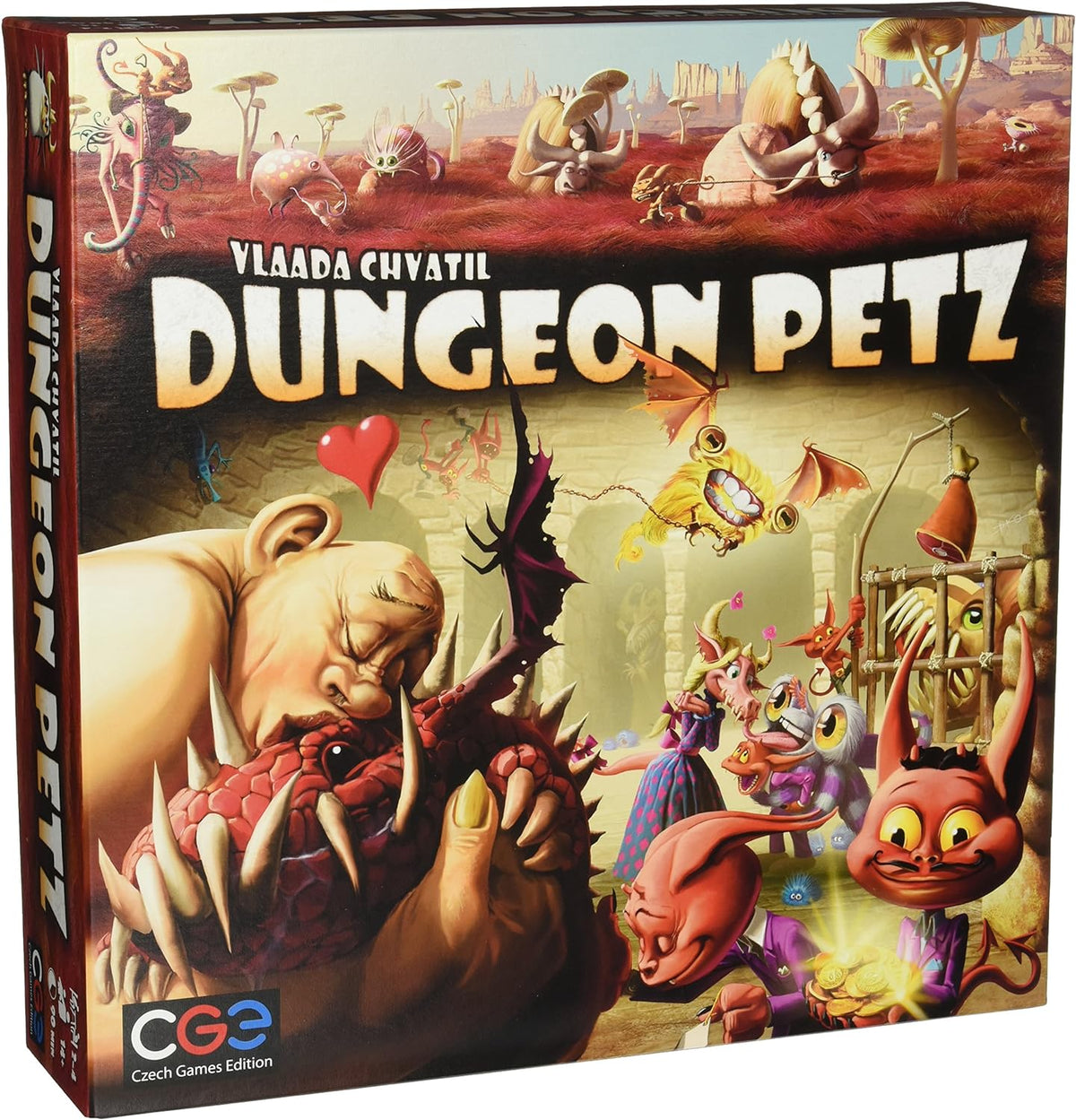 Board Game Dungeon Petz (German Version)