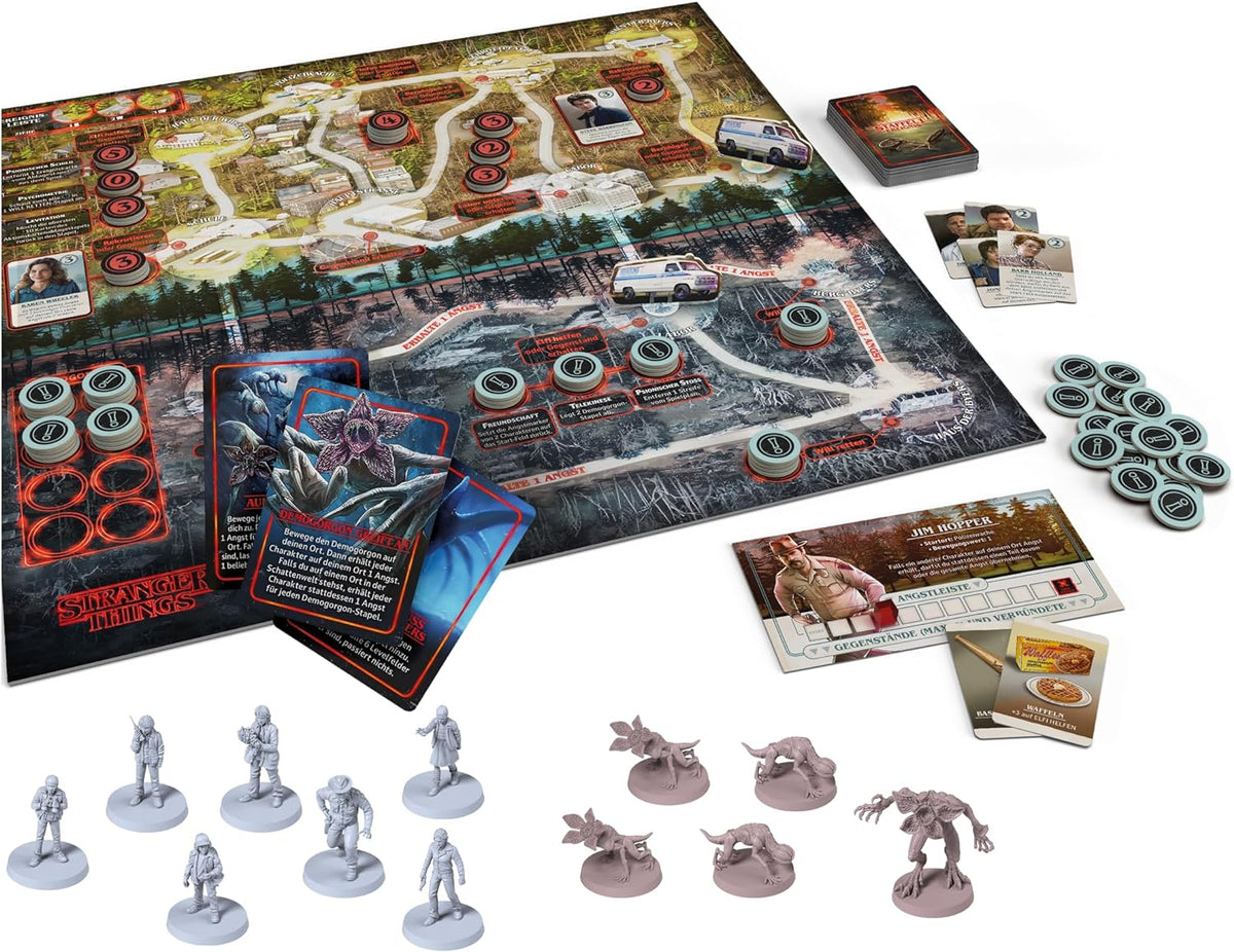 Board Game Stranger Things. Upside Down