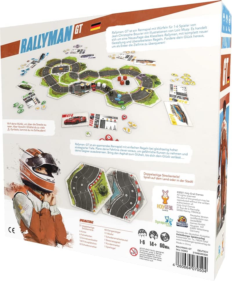 Board Game Rallyman GT (German Version)