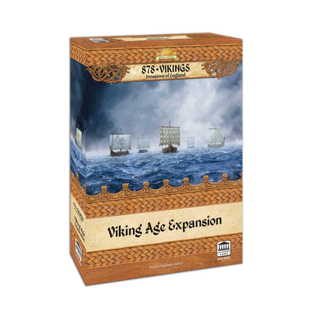 Board Game 878 Vikings. Invasions of England. Viking Age Expansion (English Edition)