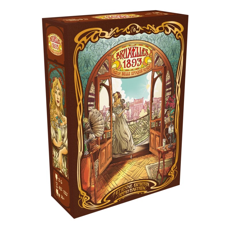 Brettspiel Bruxelles 1893 (Deutsche Version)