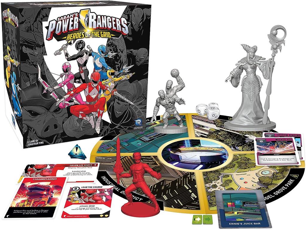 Board Game Power Rangers: Heroes of the Grid (English Edition)