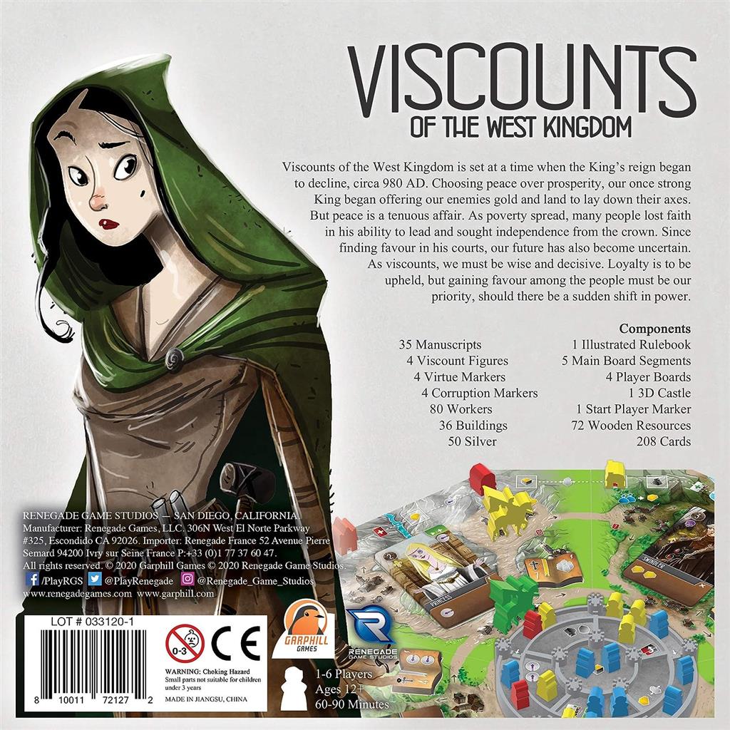 Viscounts of the West Kingdom Expansion (English Edition)