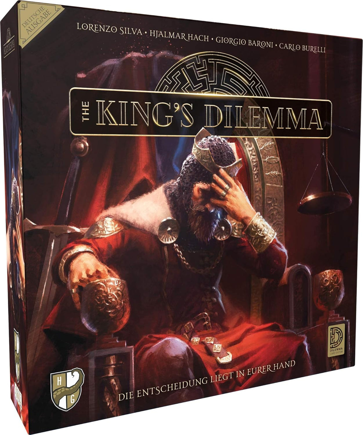 Board Game King's Dilemma (German Version)