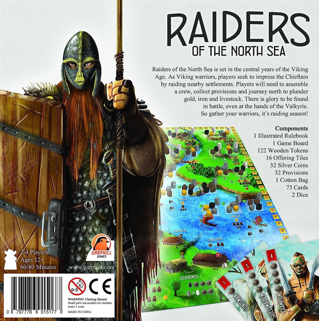 Board Game Raiders of the North Sea (English Edition)