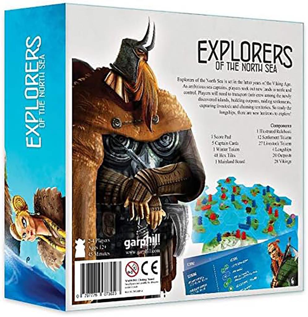 Board Game Explorers of the North Sea (English Edition)
