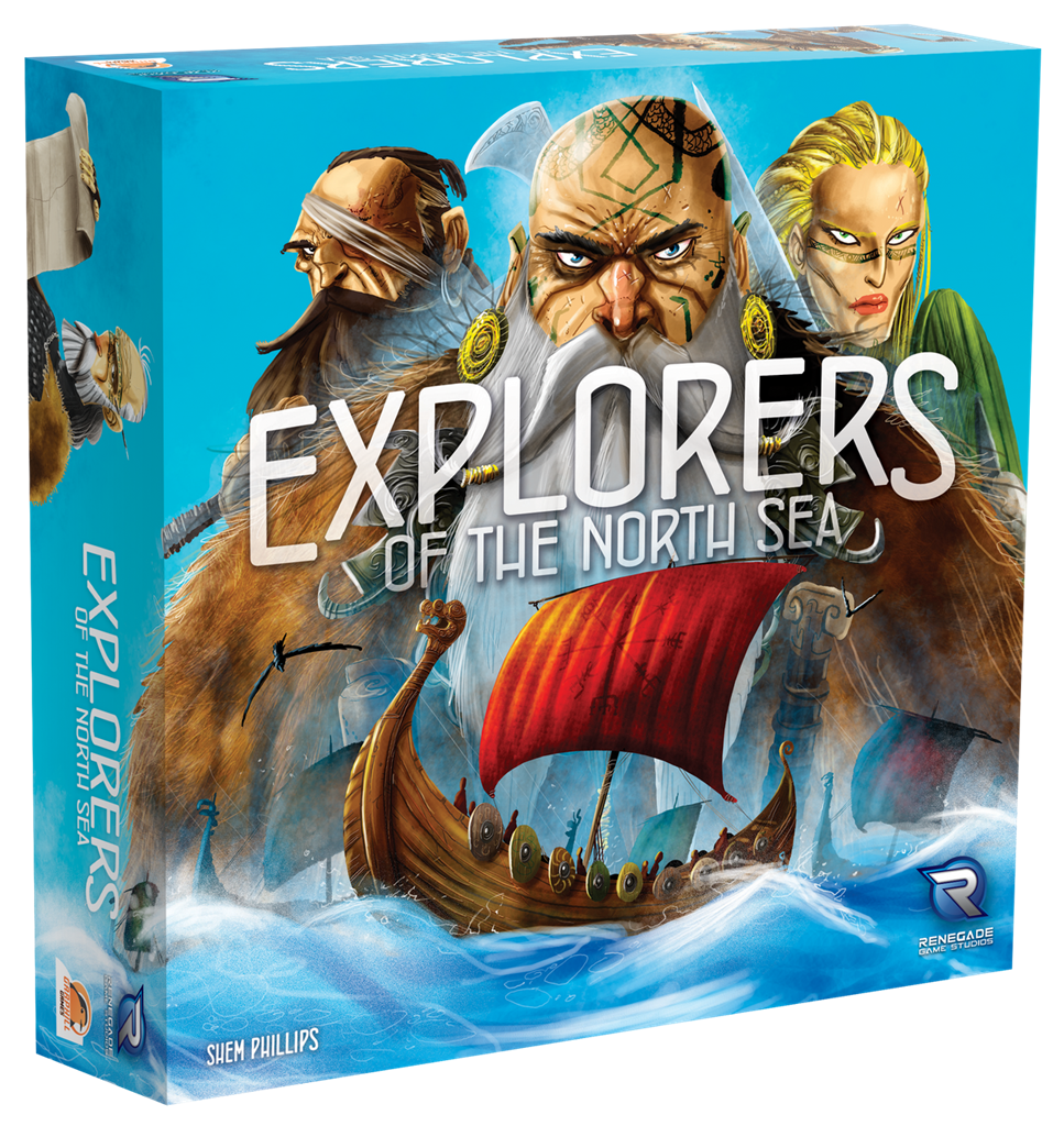 Board Game Explorers of the North Sea (English Edition)