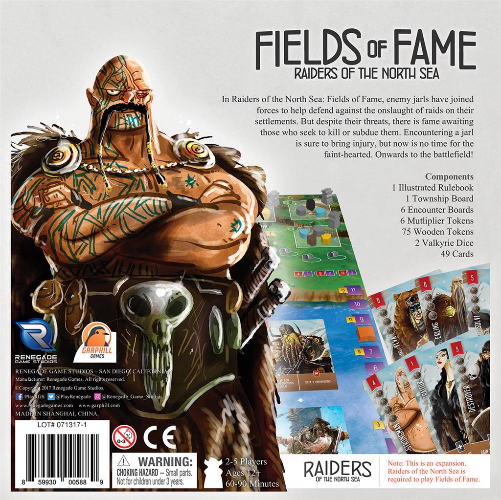 Board game Raiders of the North Sea. Fields of Fame (English Edition)