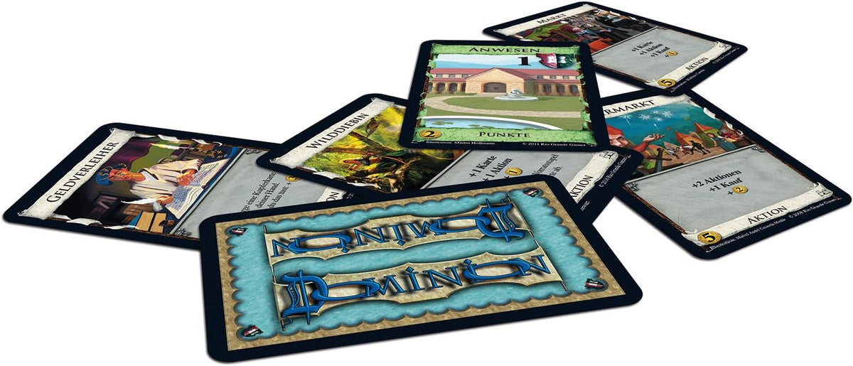 Brettspiel Dominion. Zweite Edition. Basisspiel (Deutsche Version)