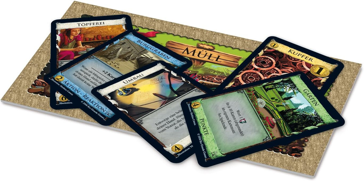Brettspiel Dominion. Zweite Edition. Basisspiel (Deutsche Version)