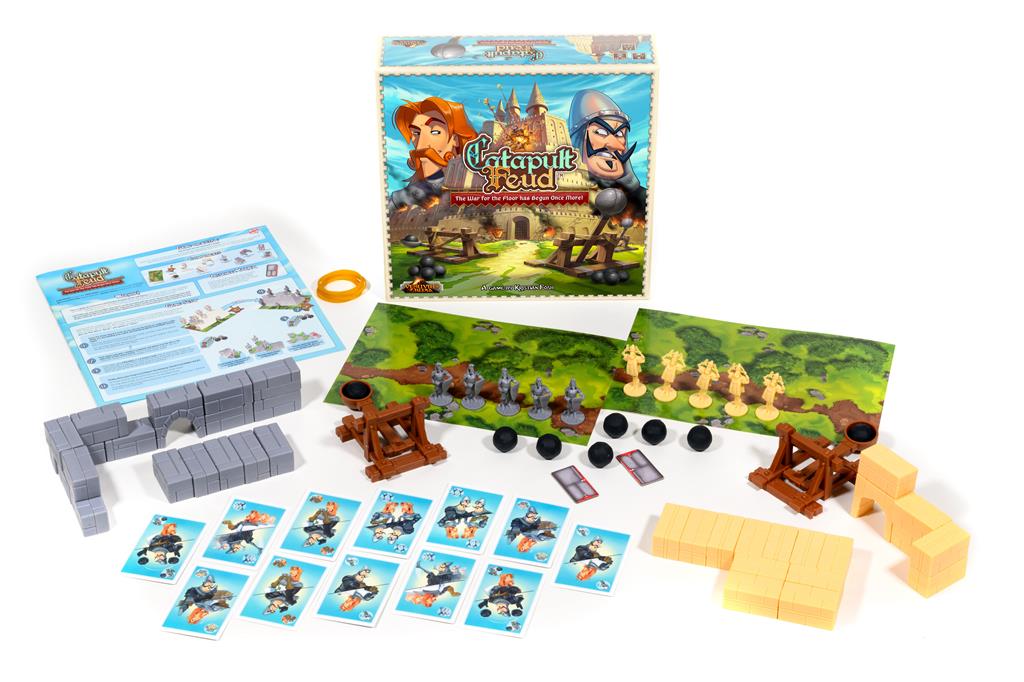 Board Game Catapult Feud (English Edition)