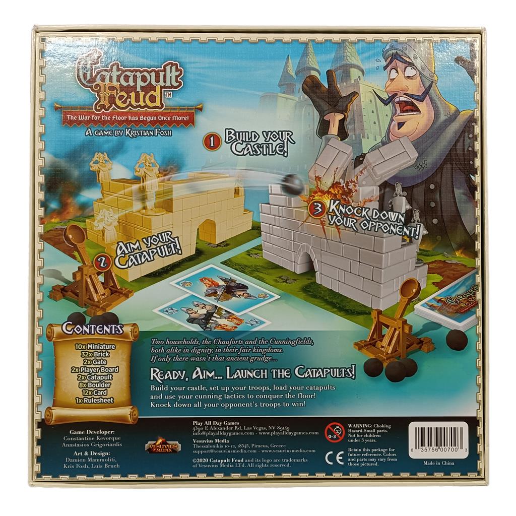 Board Game Catapult Feud (English Edition)