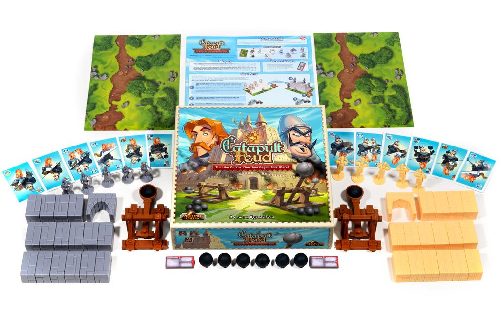 Board Game Catapult Feud (English Edition)