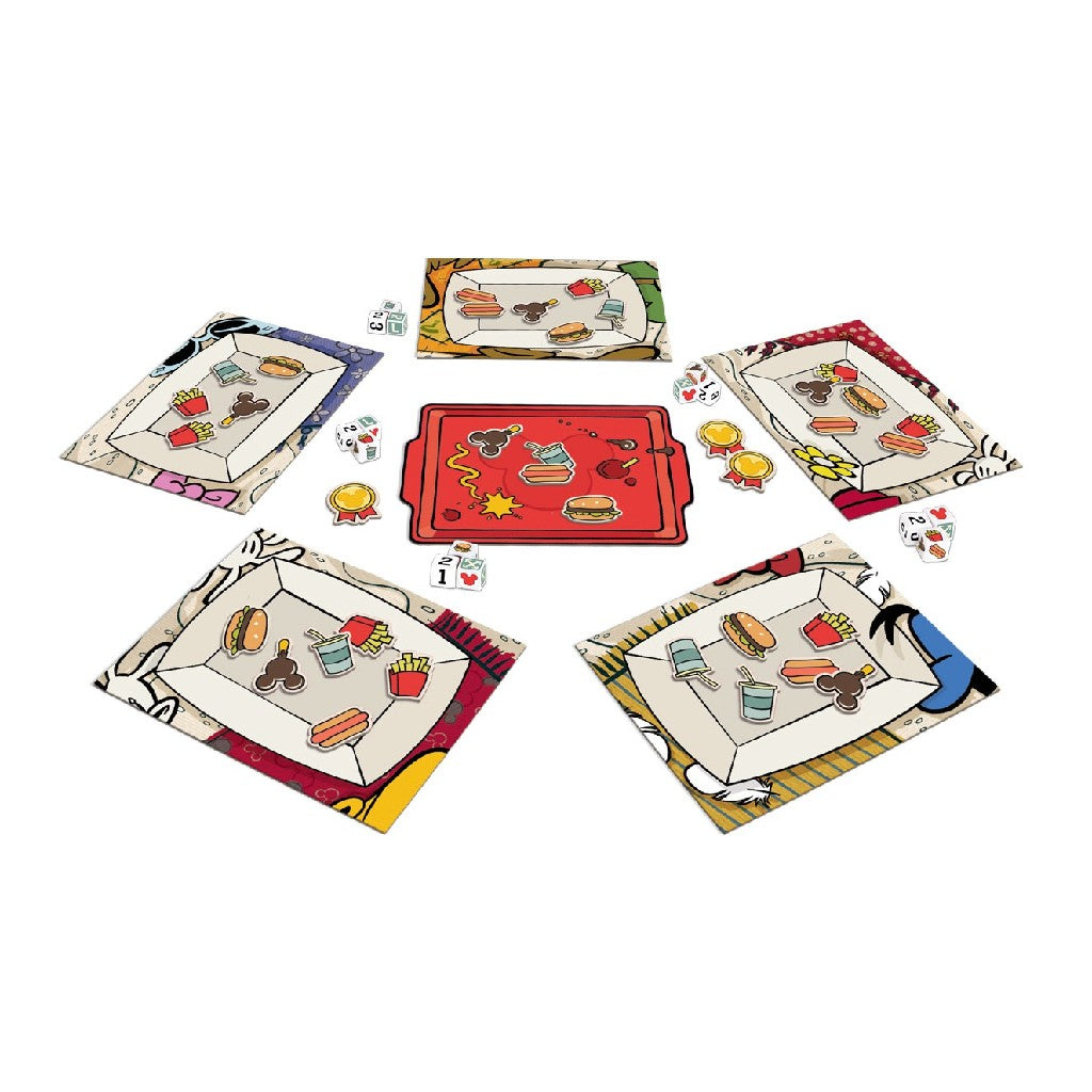 Board Game Disney Mickey and Friends. Food Fight (English Edition)