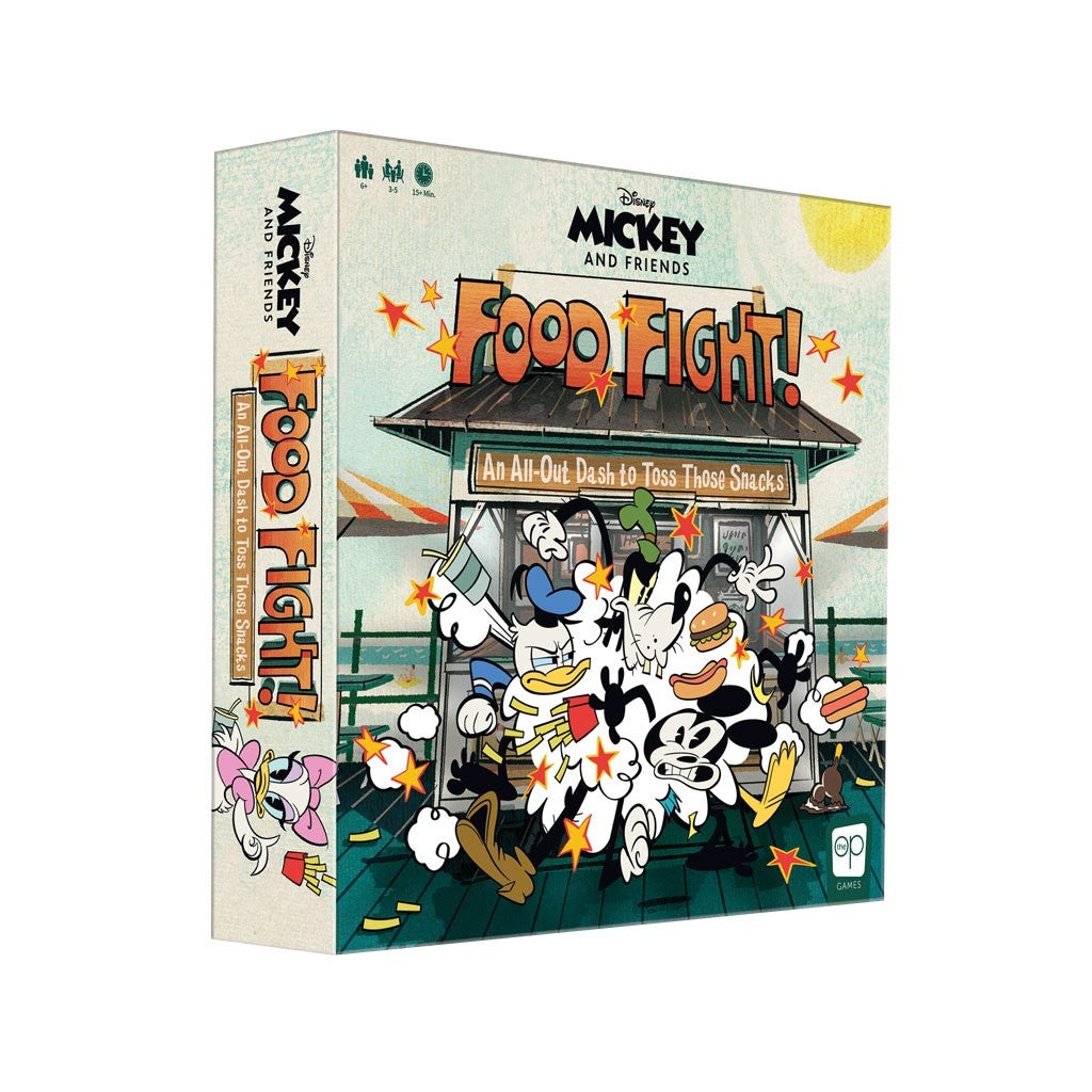 Board Game Disney Mickey and Friends. Food Fight (English Edition)