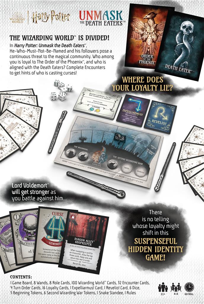 Board game Harry Potter. Unmask The Death Eaters (English Edition)