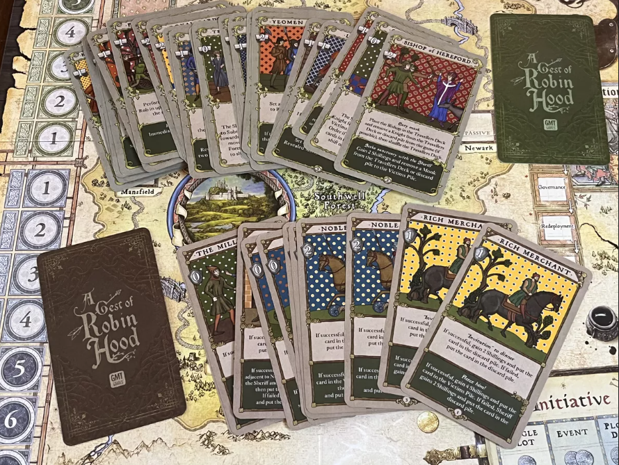 Board game A Gest of Robin Hood (English Version)