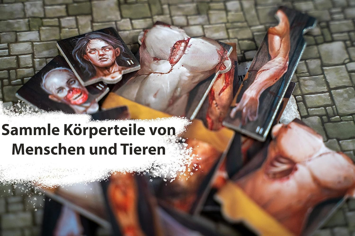 Brettspiel Abomination. Frankensteins Vermächtnis (Deutsche Version)