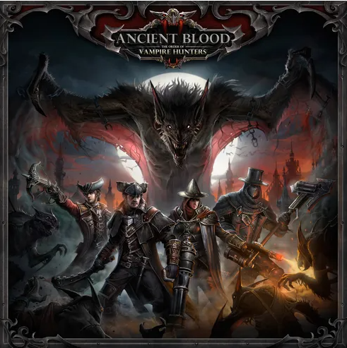 Board game Ancient Blood. The Order of Vampire Hunters (German Version)