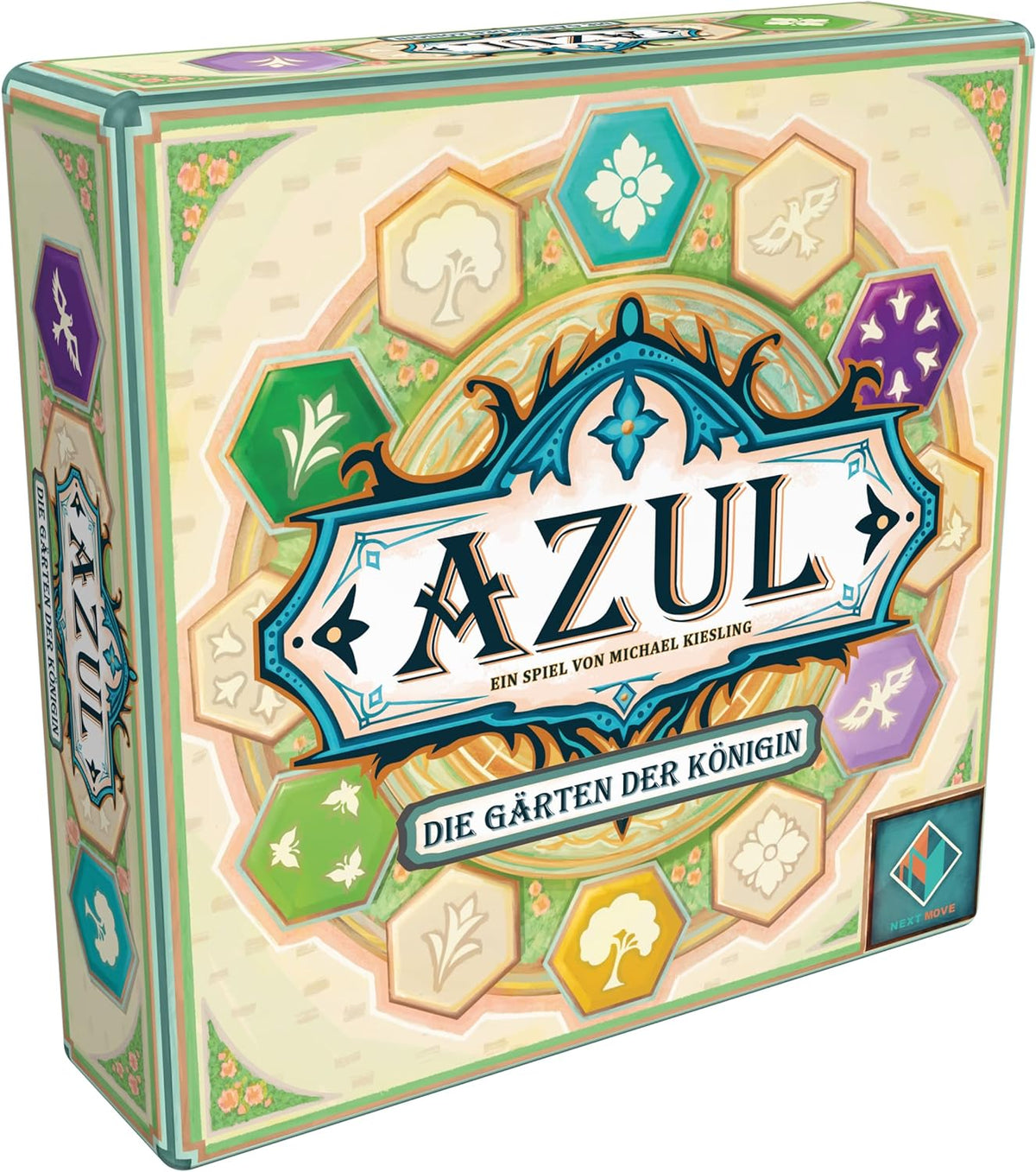 Board Game Azul. Queen's Gardens (German Version)
