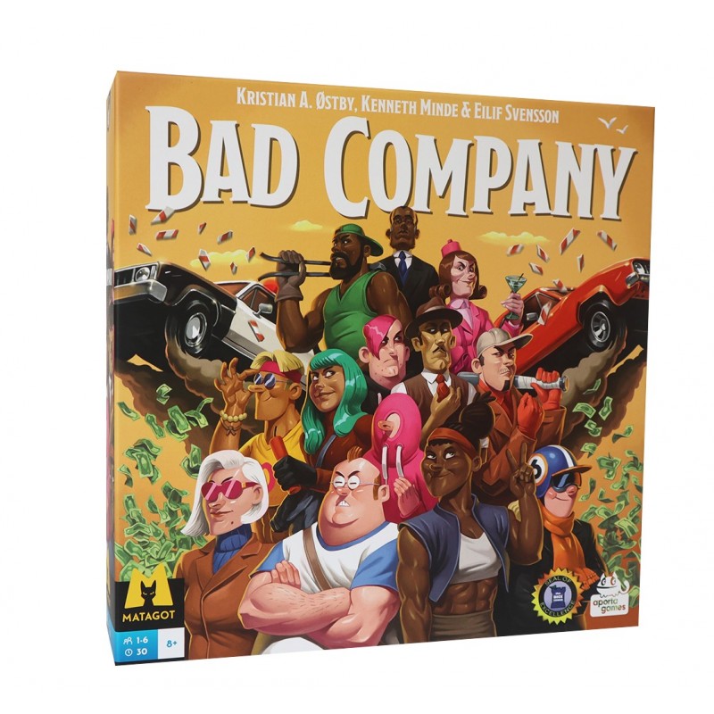 Board Game Bad Company (English, French Version)