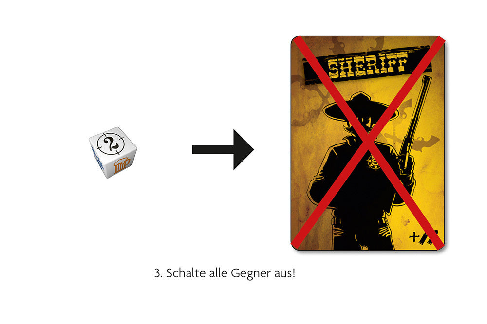 Board Game Bang! The Dice Game (German Version)
