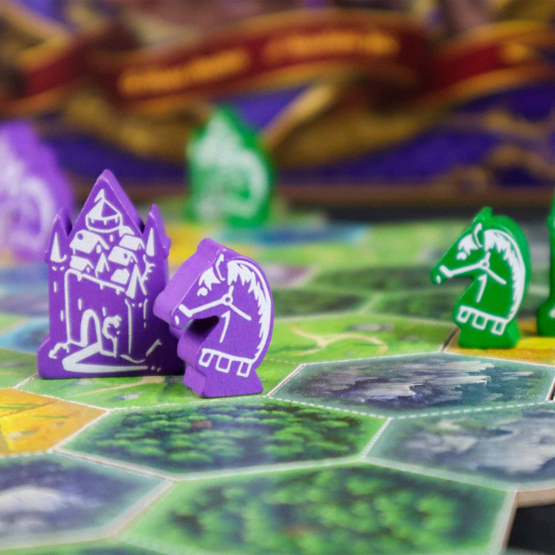 Brettspiel Barony. Royal Edition. Deluxe (Englische, Französische Version)