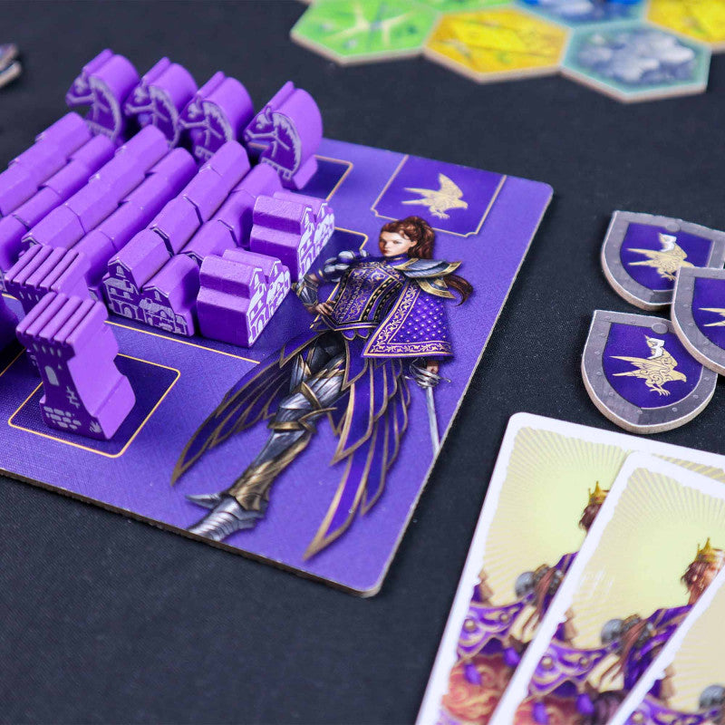 Brettspiel Barony. Royal Edition. Deluxe (Englische, Französische Version)