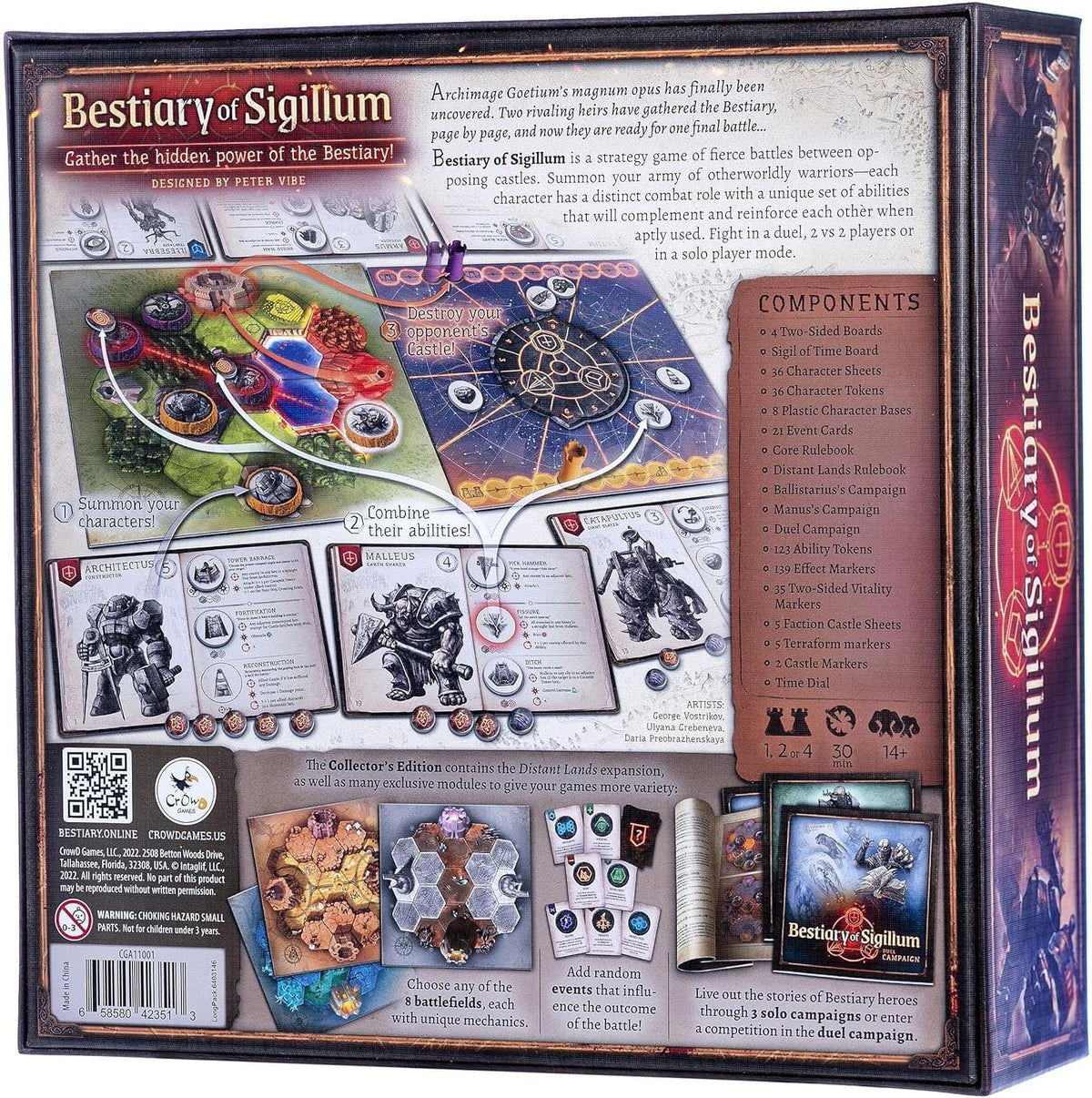 Board game Bestiary of Sigillum. Collector's Edition (English Version)