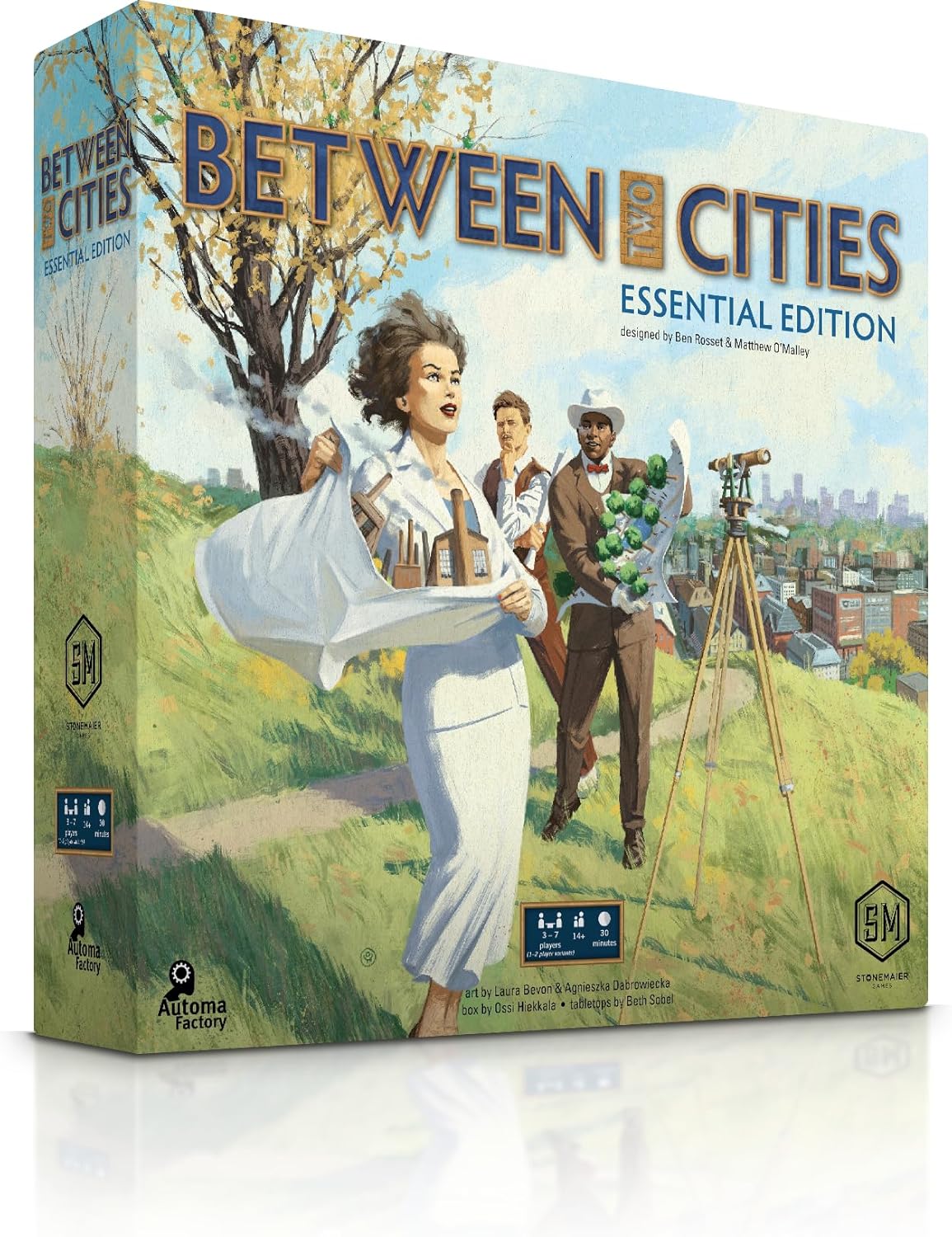 Board Game Between Two Cities. Essential Edition (English Version)