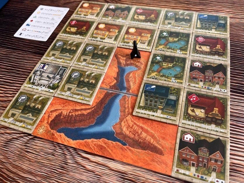 Board Game Between Two Cities. Essential Edition (English Version)