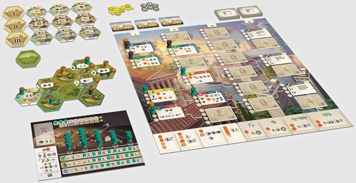 Brettspiel Beyond The Horizon (Deutsche Version)
